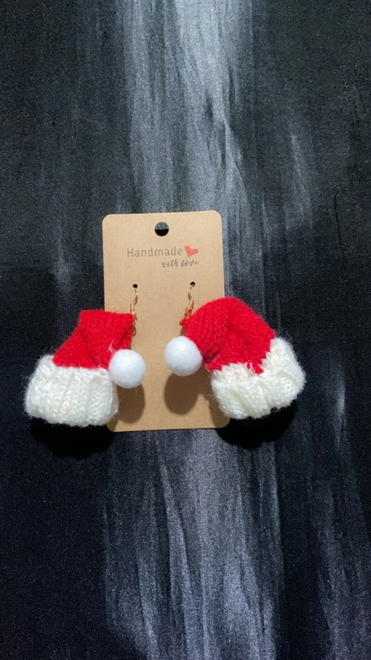 Santa Hat Earrings