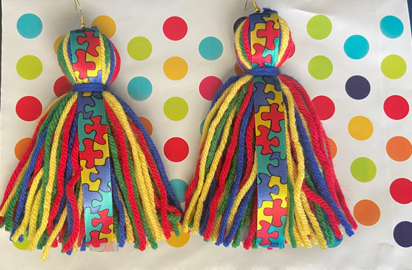 Autism Awareness Tassels