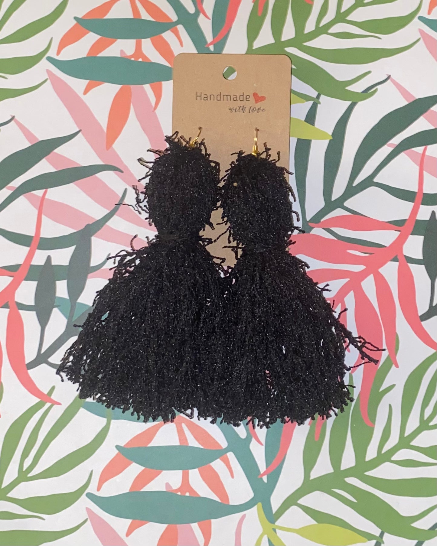 Black Sassy Tassels