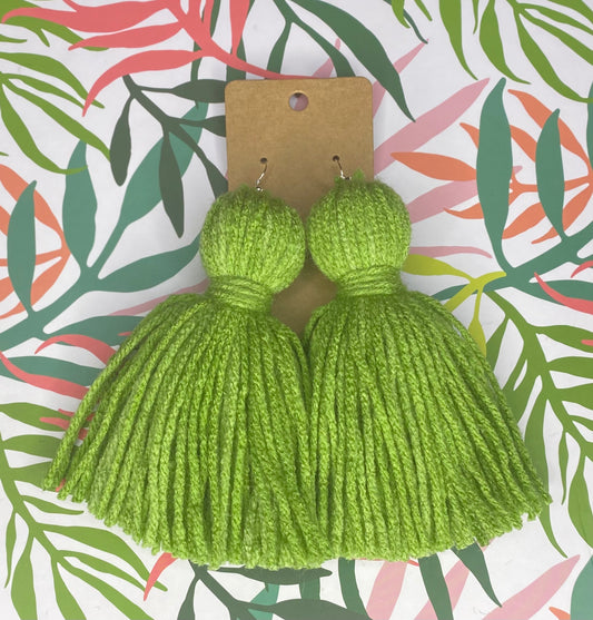 Melon Green Single Color Tassel