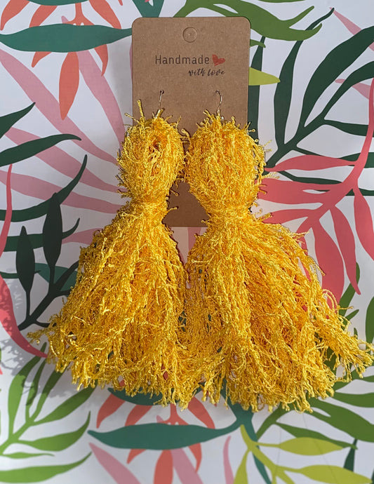 Yellow Sassy Tassels